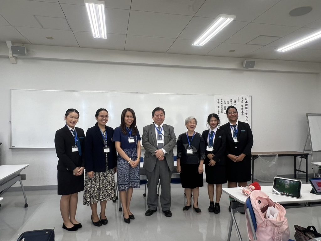 ประชุมวิชาการนานาชาติ หัวข้อ Building a sustainable and community-based health care system that leaves no one behind in Asian counties มีสถาบันเข้าร่วมจาก 4 ประเทศได้แก่ ญี่ปุ่น ไทย อินเดีย และมาเลเซีย